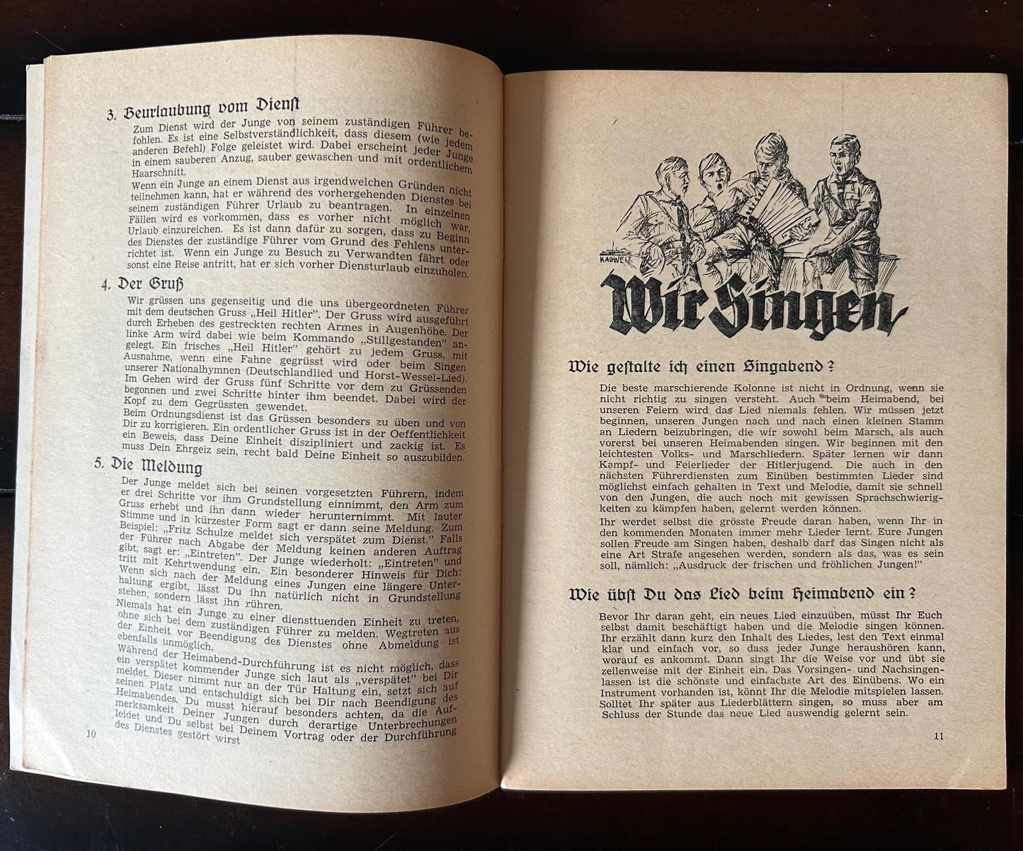 Führerdienst - HJ magazine, Lorraine region 1940