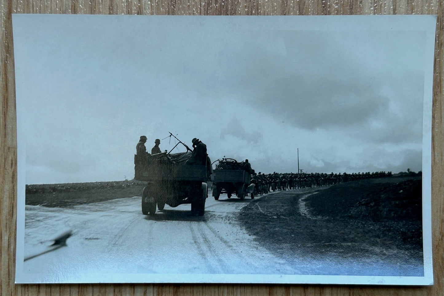 Group of 7 postcard photos - Heer officers and soldiers