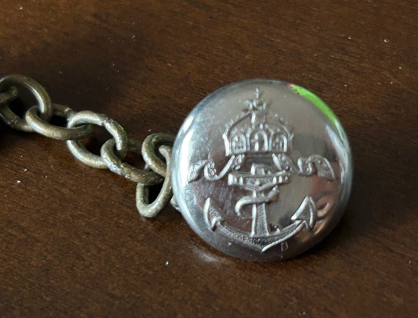 WW1 German naval parade jacket chained closure buttons