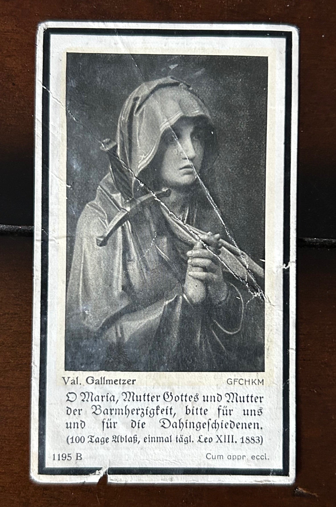 WW2 Death Card - Decorated infantryman, KIA Dec 41