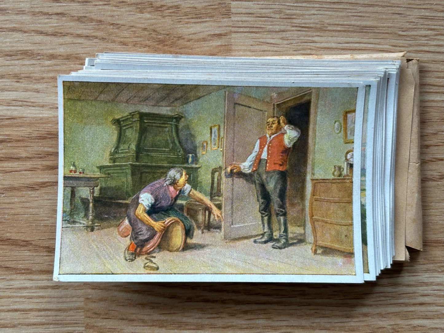 3 packages of Cigarette Cards - Deutsche Märchen series
