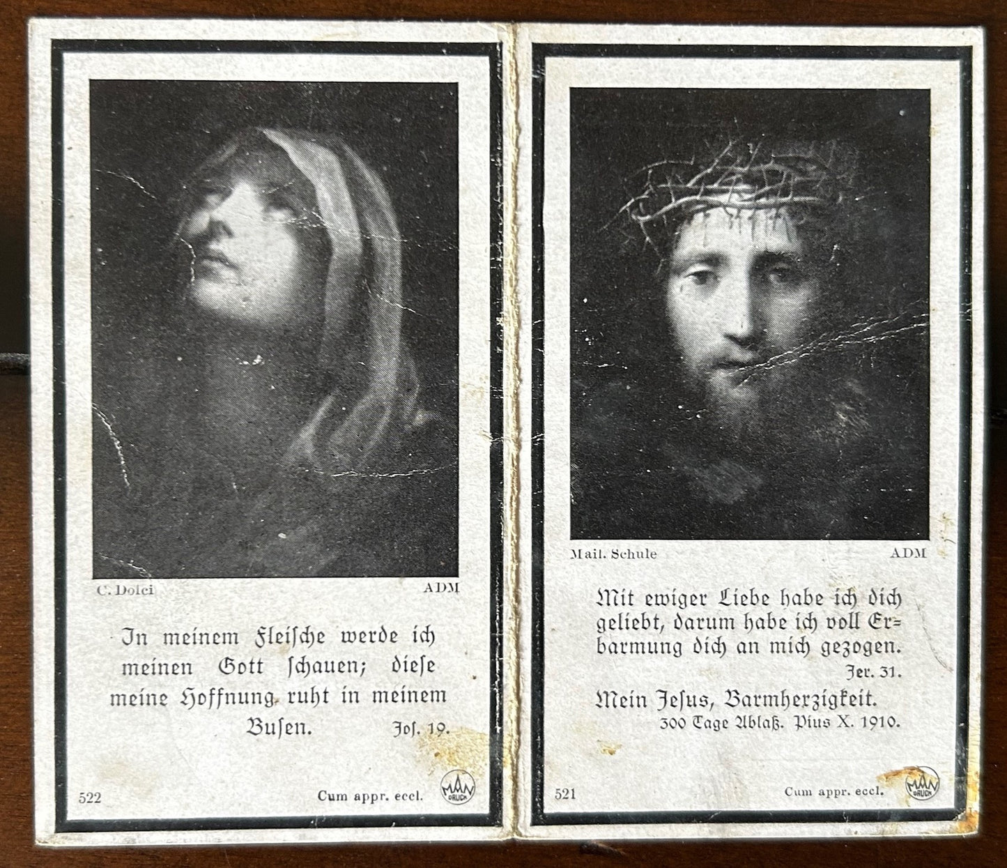 WW2 Death Card - Heavy Artillery soldier