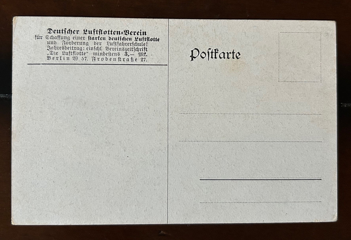 In der Zeppelin Gondel - WW1 artwork postcard