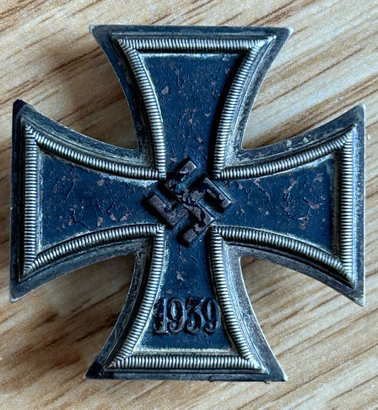 WW2 Iron Cross 1st Class - maker marked 20