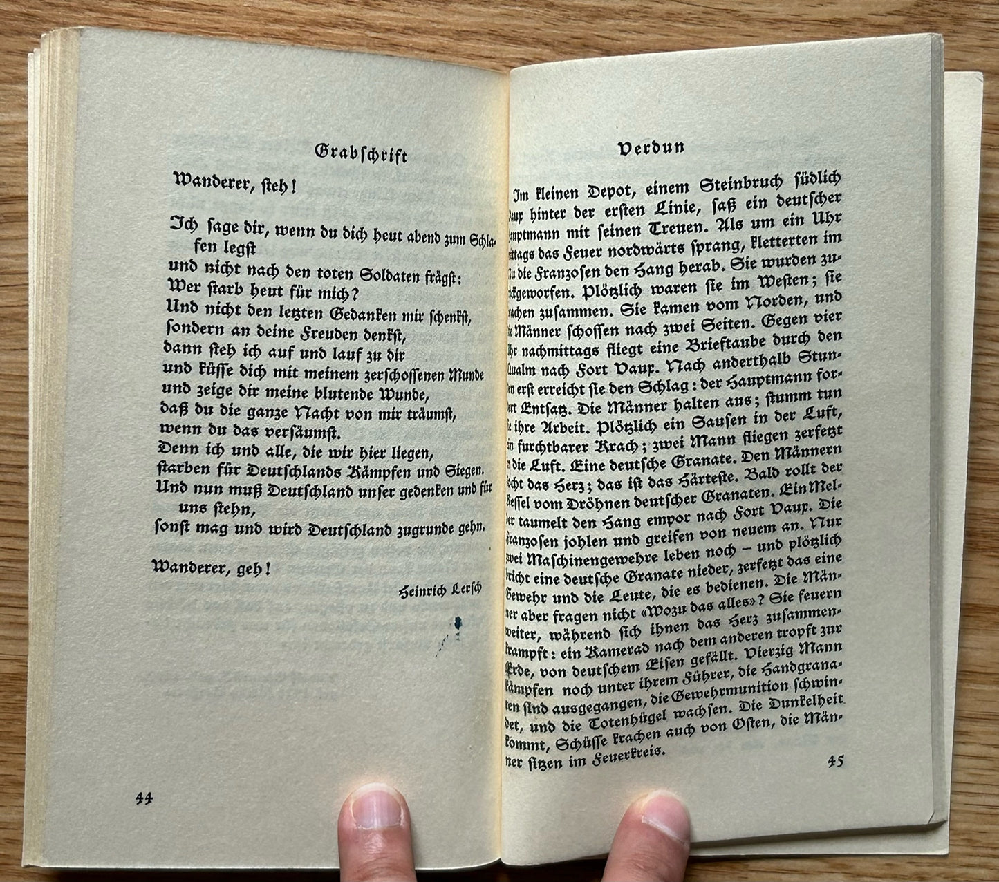 Ihr Opfer unser leben - book of speeches and songs
