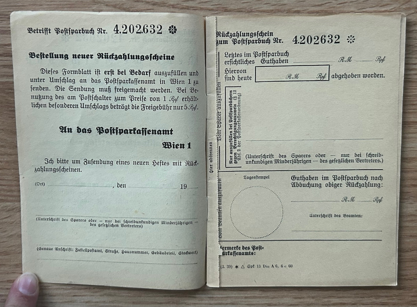 WW2 Postal savings booklet and docs grouping