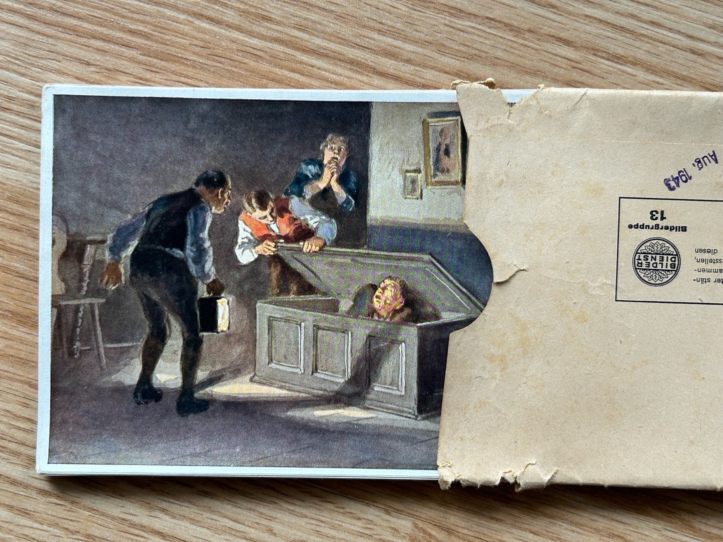 3 packages of Cigarette Cards - Deutsche Märchen series