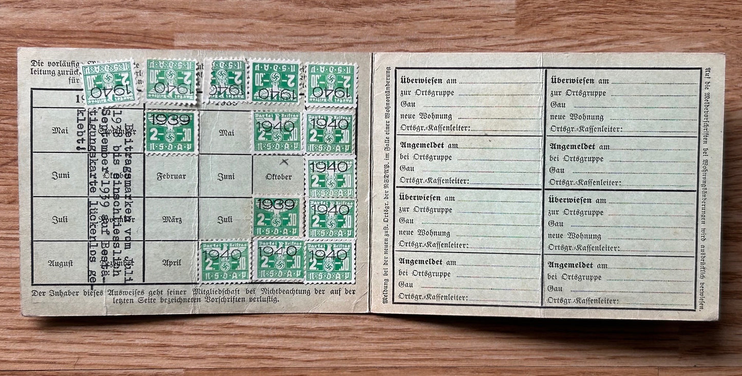 Document grouping - NSDAP member, Austrian engineer