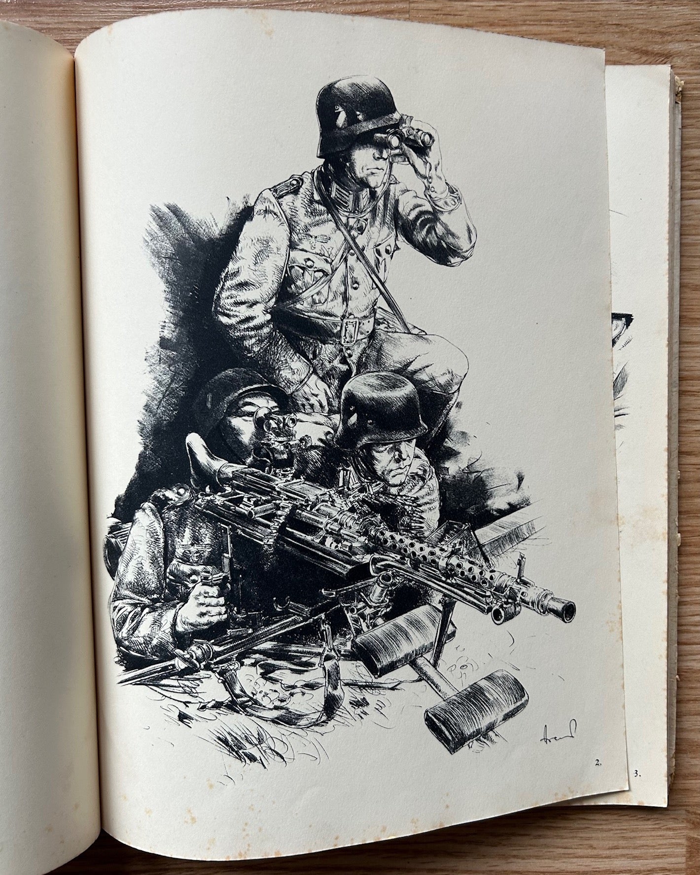 Männer und Waffen des Deutschen Heeres- Hardcover book of prints