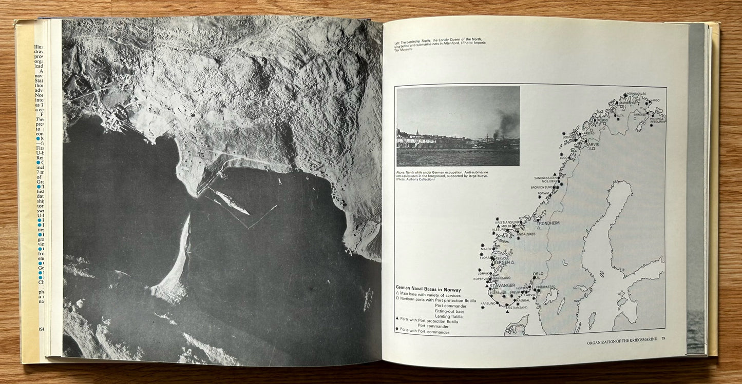 The German Navy in World War Two - hardcover reference book