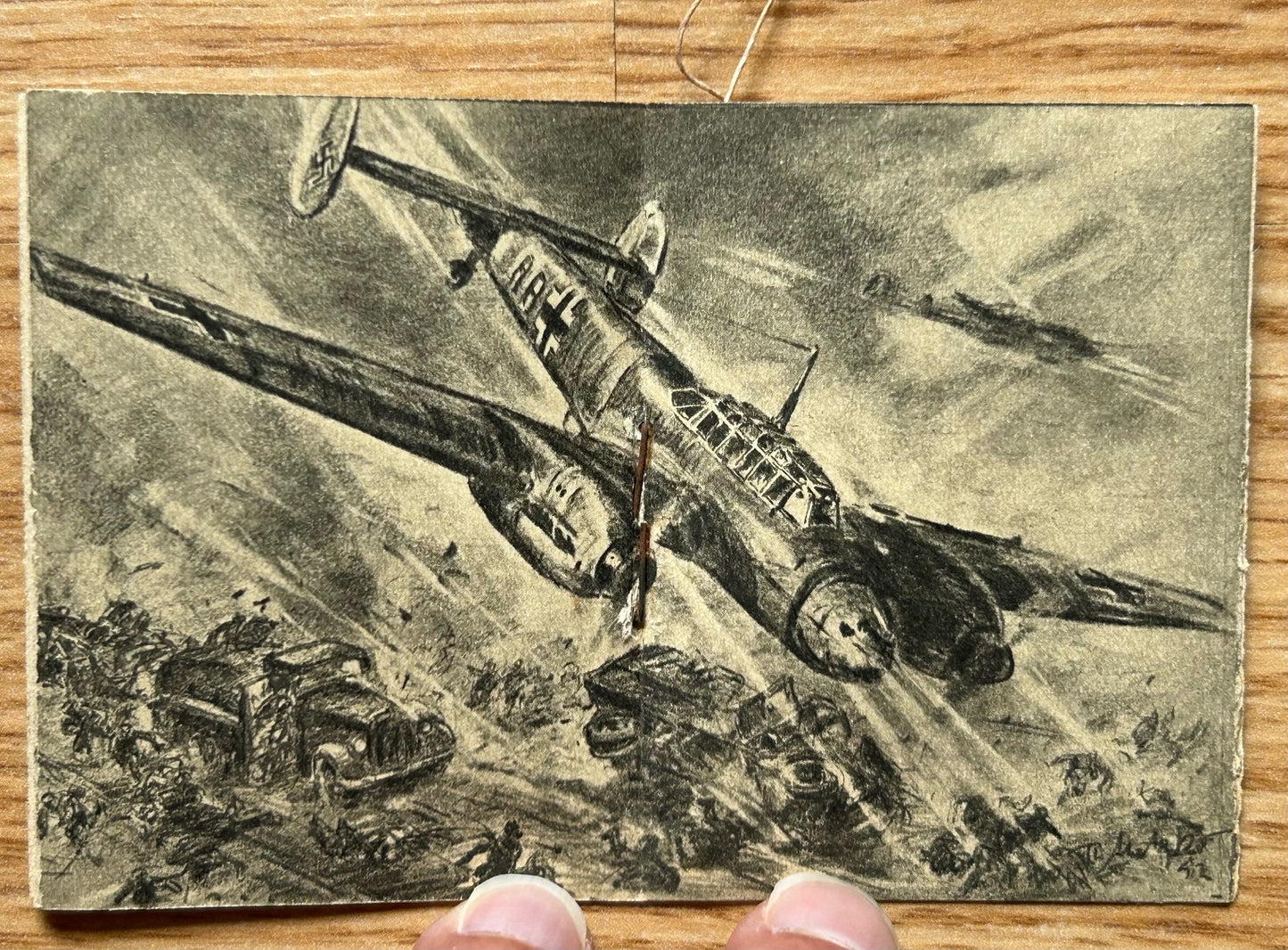 WHW donation booklet - Luftwaffe Ace Rolf Kaldrack
