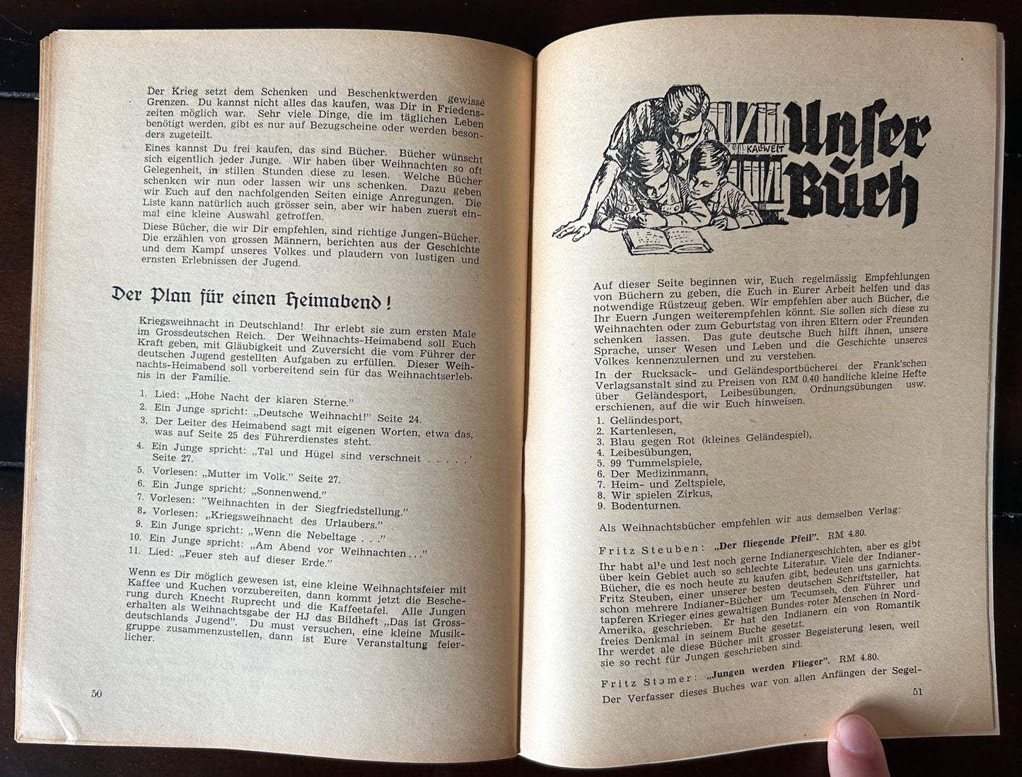 Führerdienst - HJ magazine, Lorraine region 1940