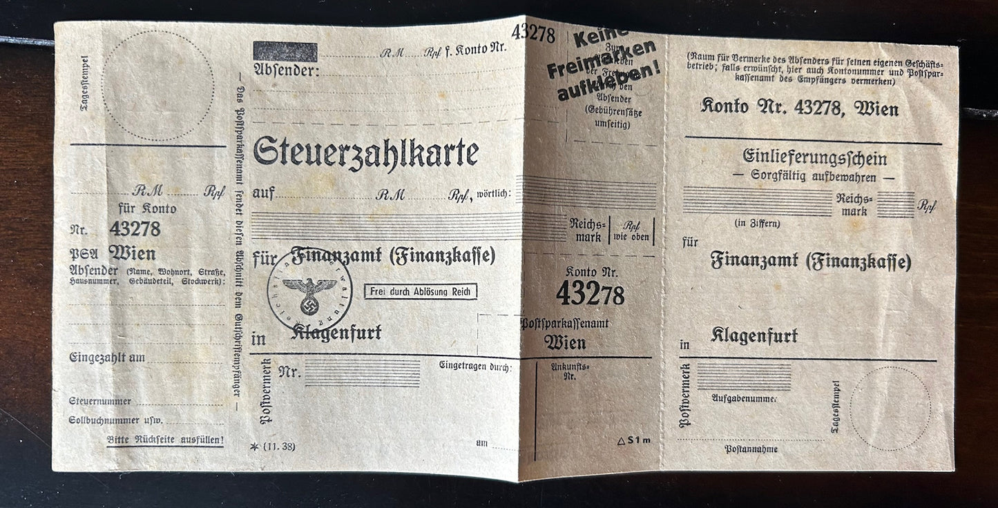 Arbeitsbuch and RAD group - Austrian Hitler Youth teen employee