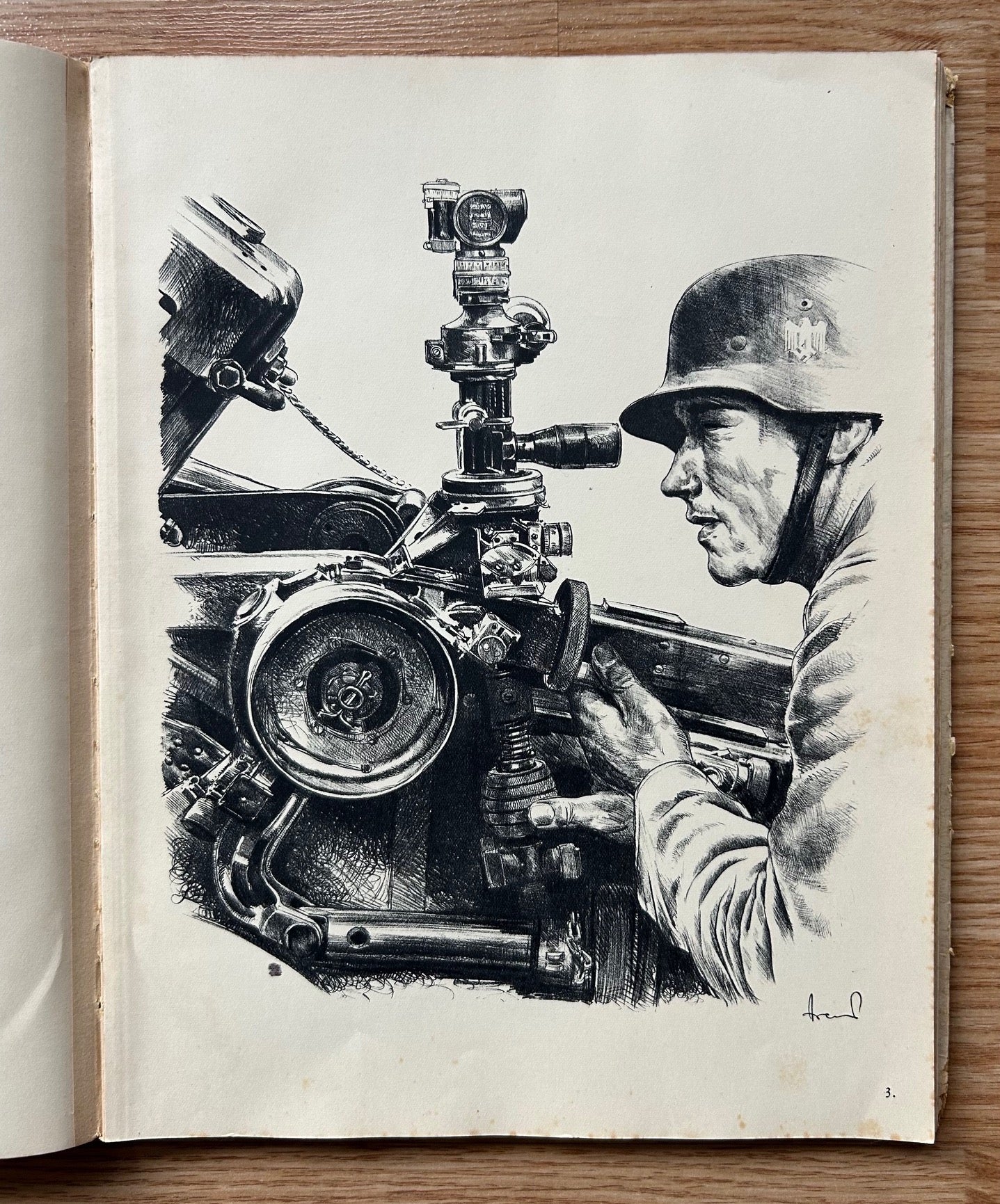 Männer und Waffen des Deutschen Heeres- Hardcover book of prints