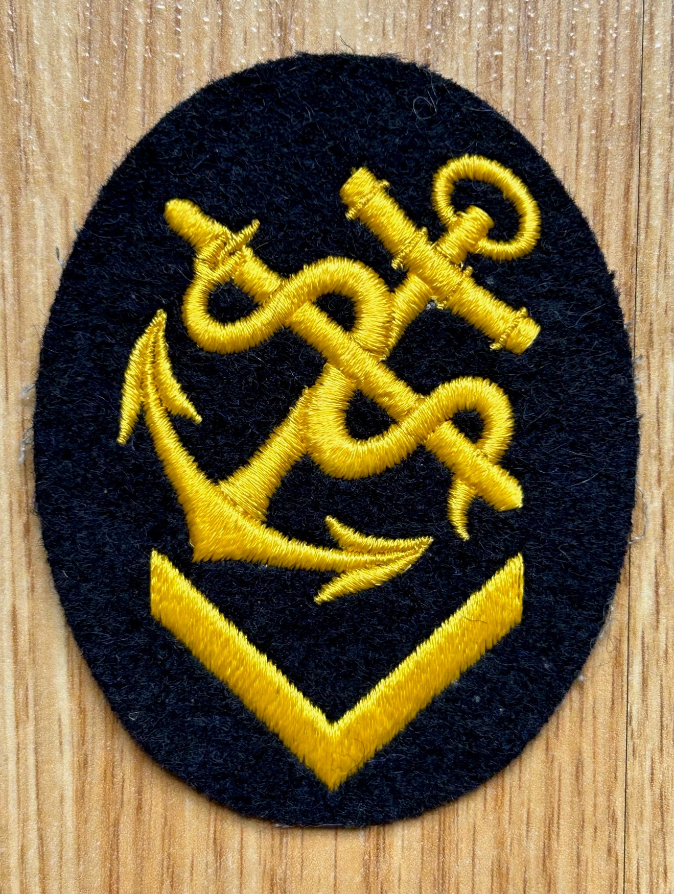Kriegsmarine sleeve insignia - senior medical NCO