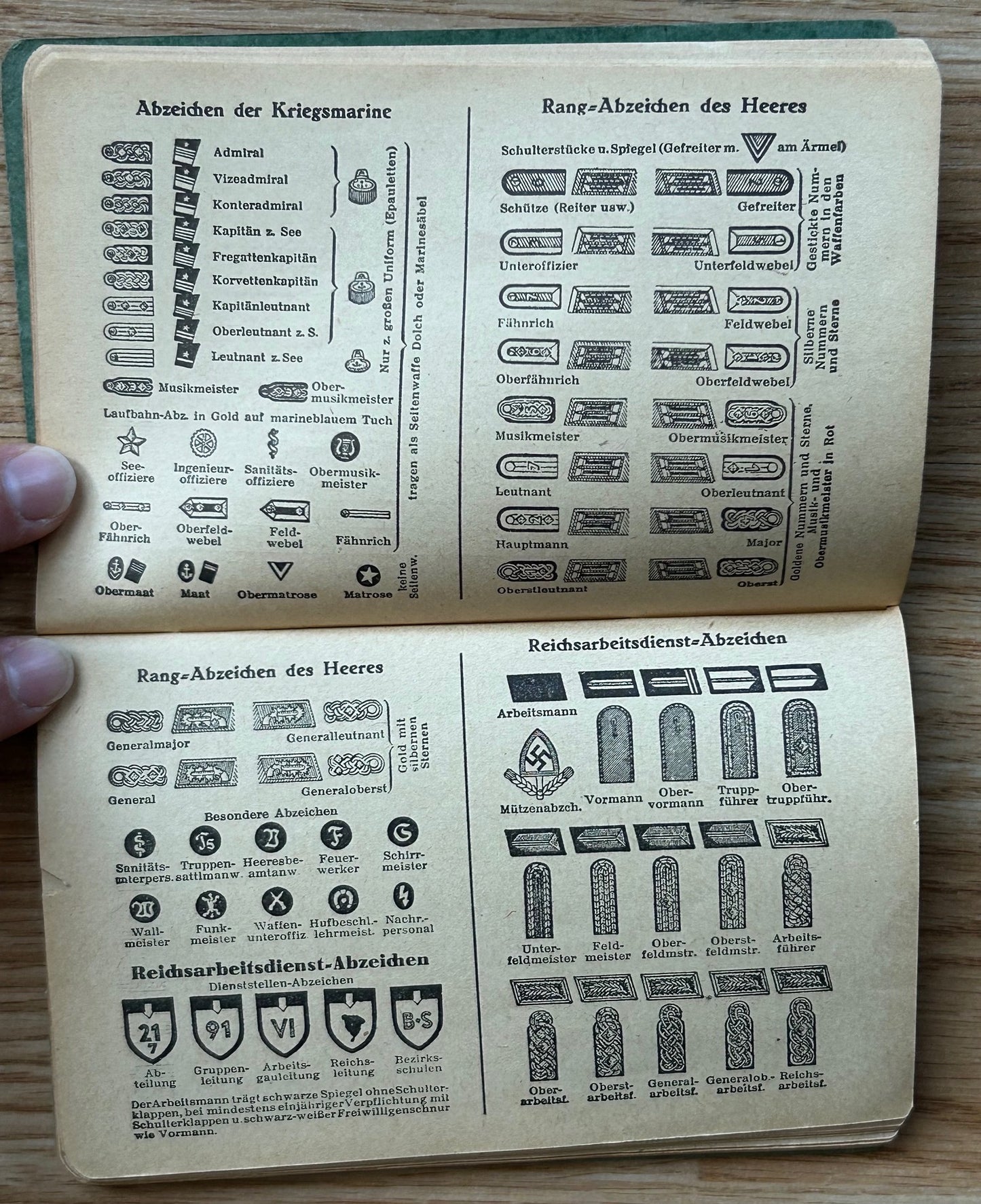 1941 pocket calendar - Berlin