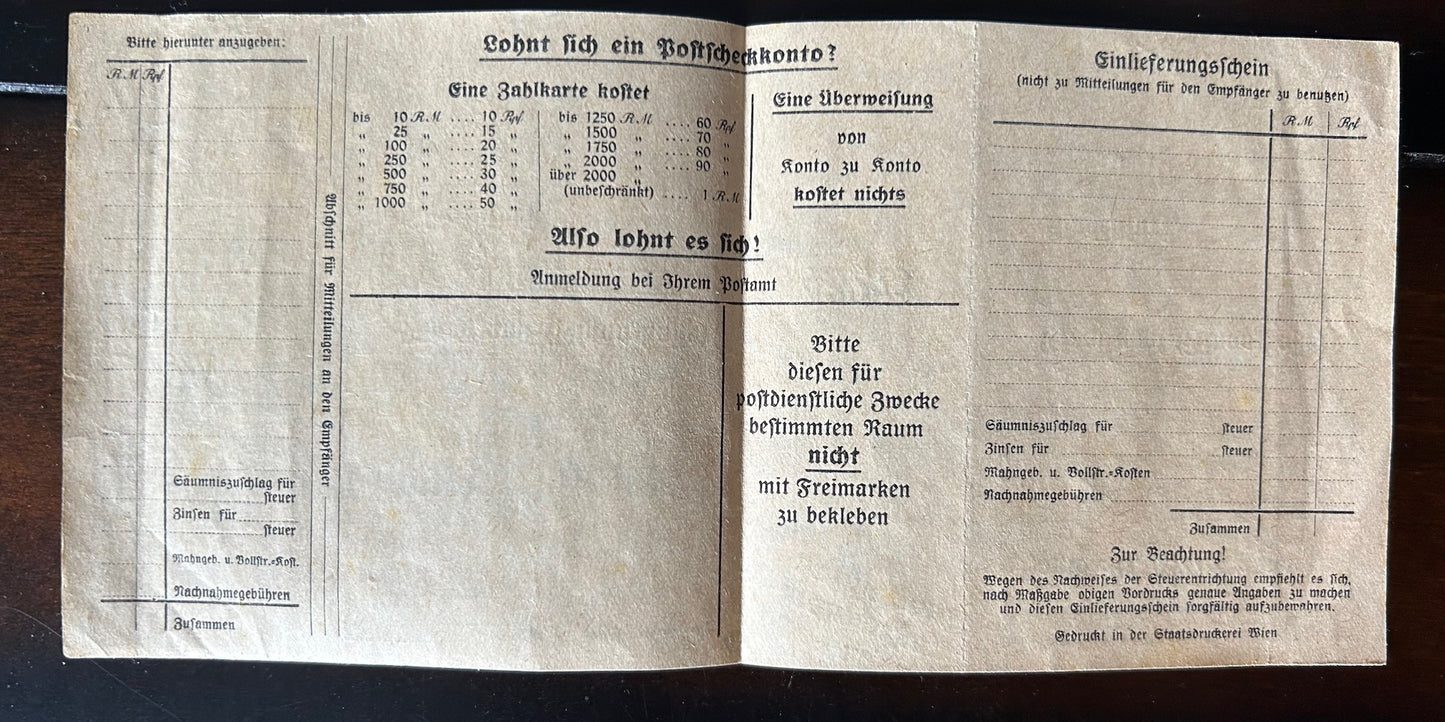 Arbeitsbuch and RAD group - Austrian Hitler Youth teen employee