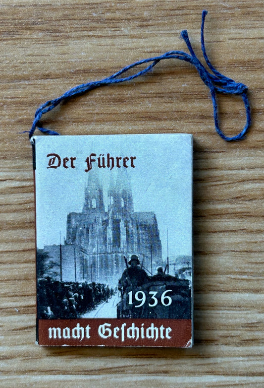 WHW donation booklet - Der Führer 1936