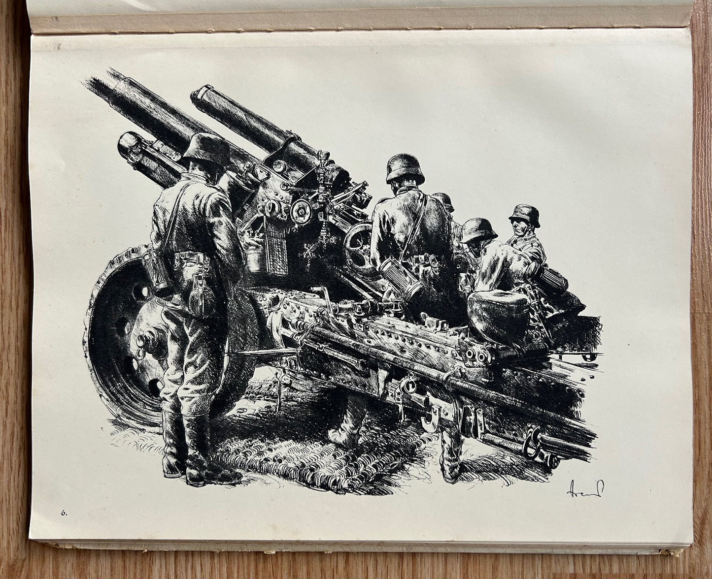 Männer und Waffen des Deutschen Heeres- Hardcover book of prints