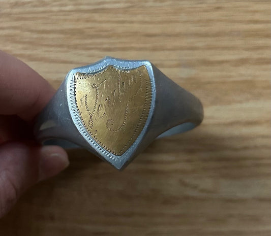 WW1 German Verdun commemorative ring / paperweight