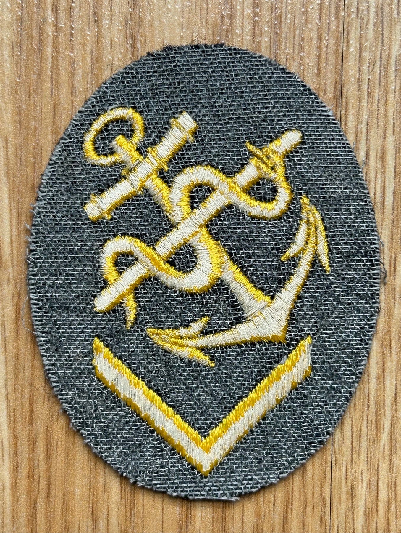 Kriegsmarine sleeve insignia - senior medical NCO