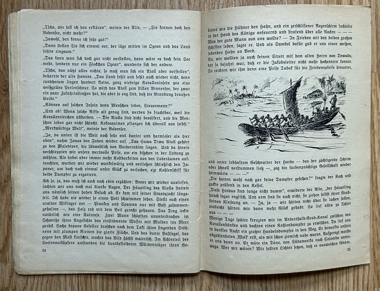 Third Reich German youth book - U-Bootjagd