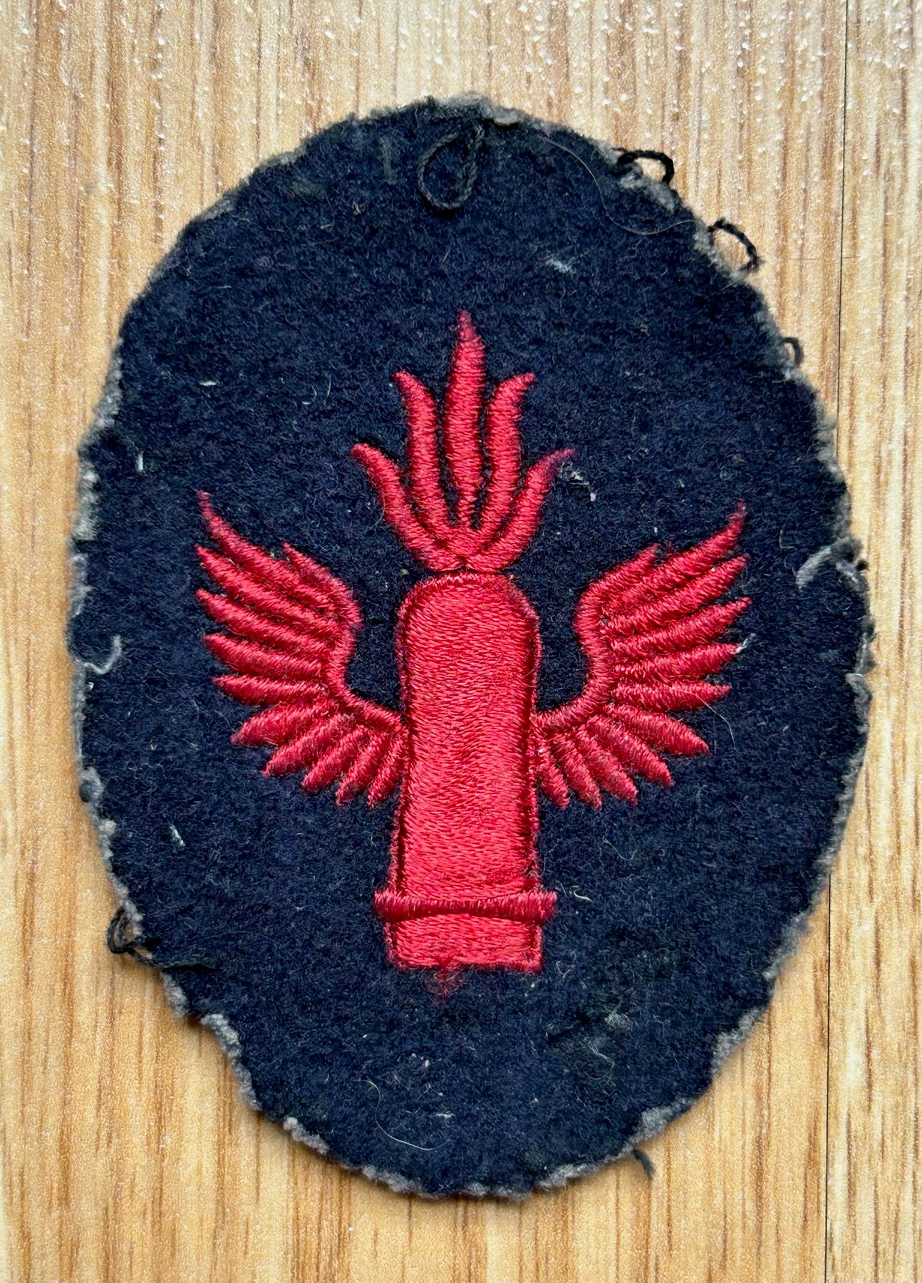 Kriegsmarine sleeve insignia - Anti-aircraft gunner