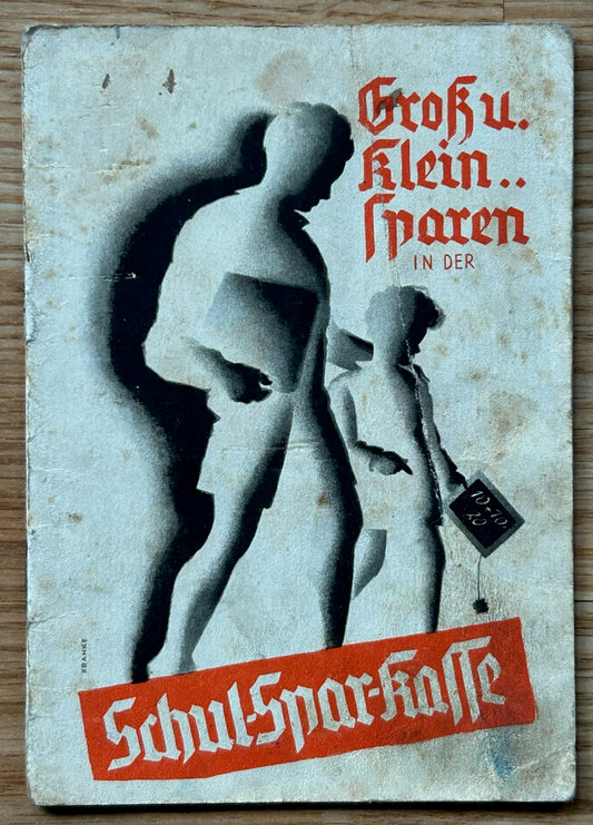 Third Reich bankbook - Kid’s savings booklet, Vienna