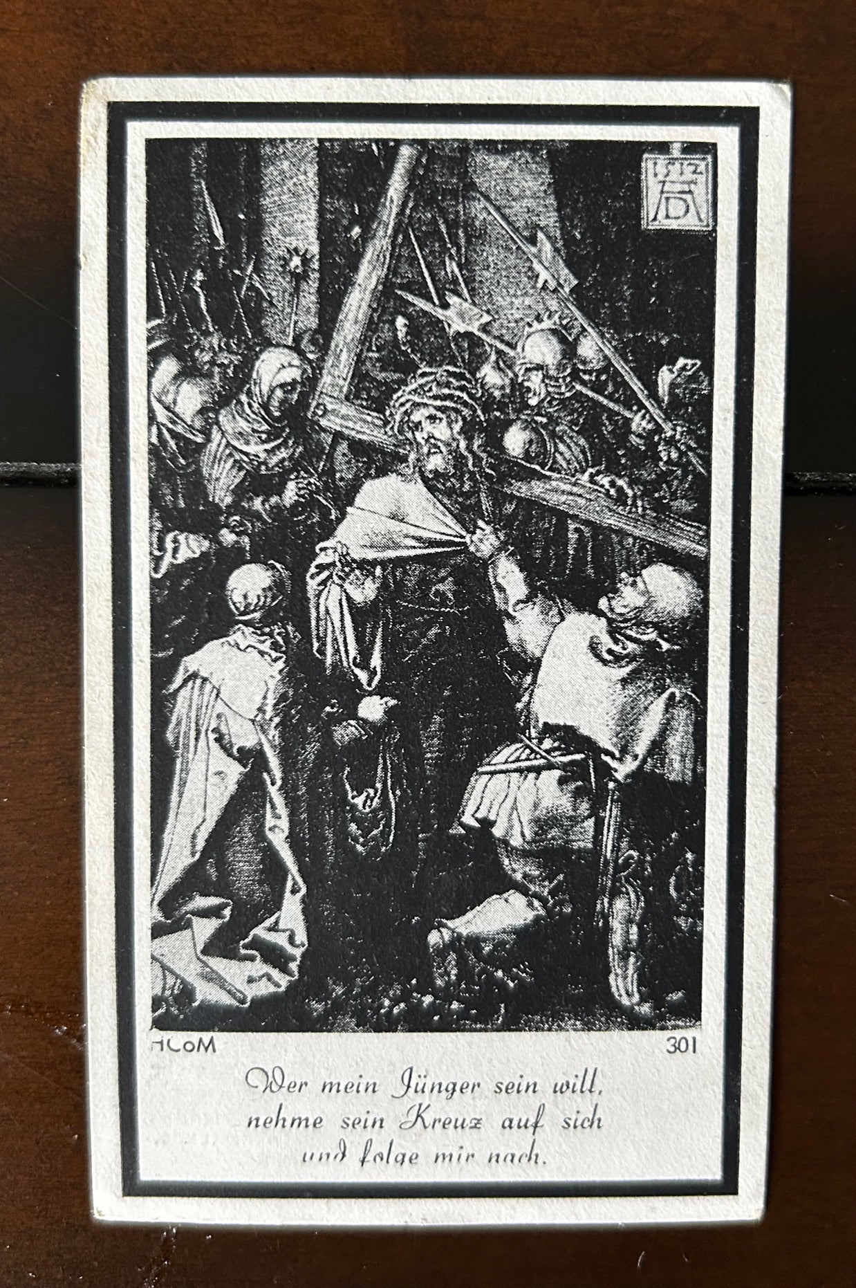 WW2 Death Card - Decorated combat engineer, KIA Feb 45