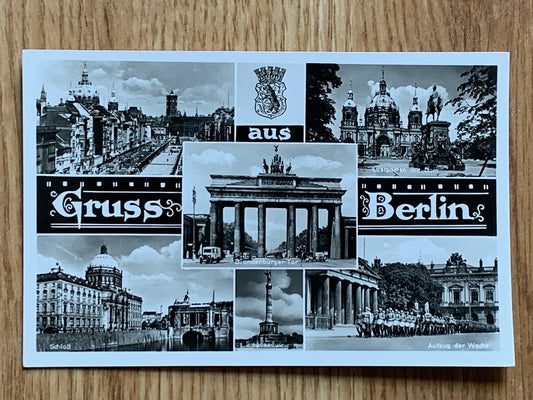 Third Reich German tourism postcard - Berlin