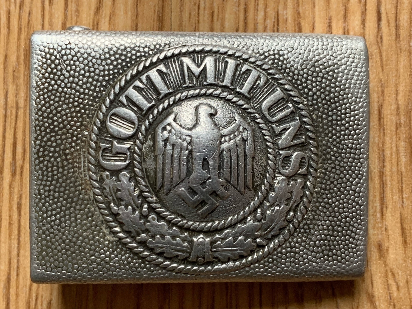 Heer belt buckle - maker marked
