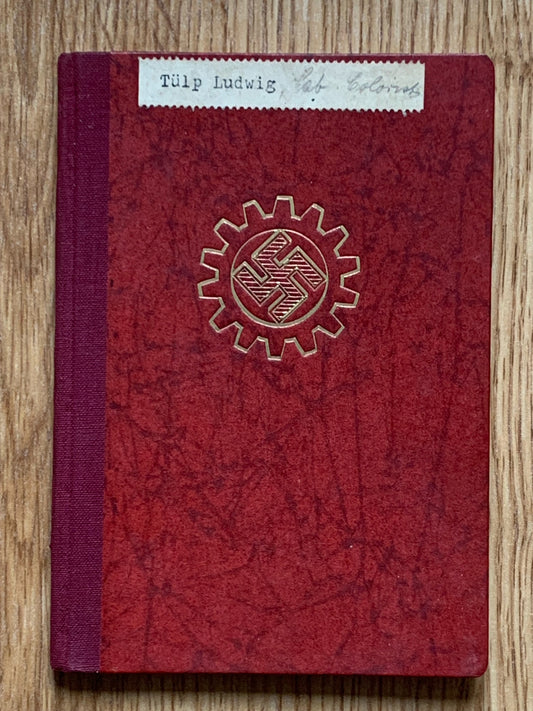 DAF membership booklet - IG Farben employee