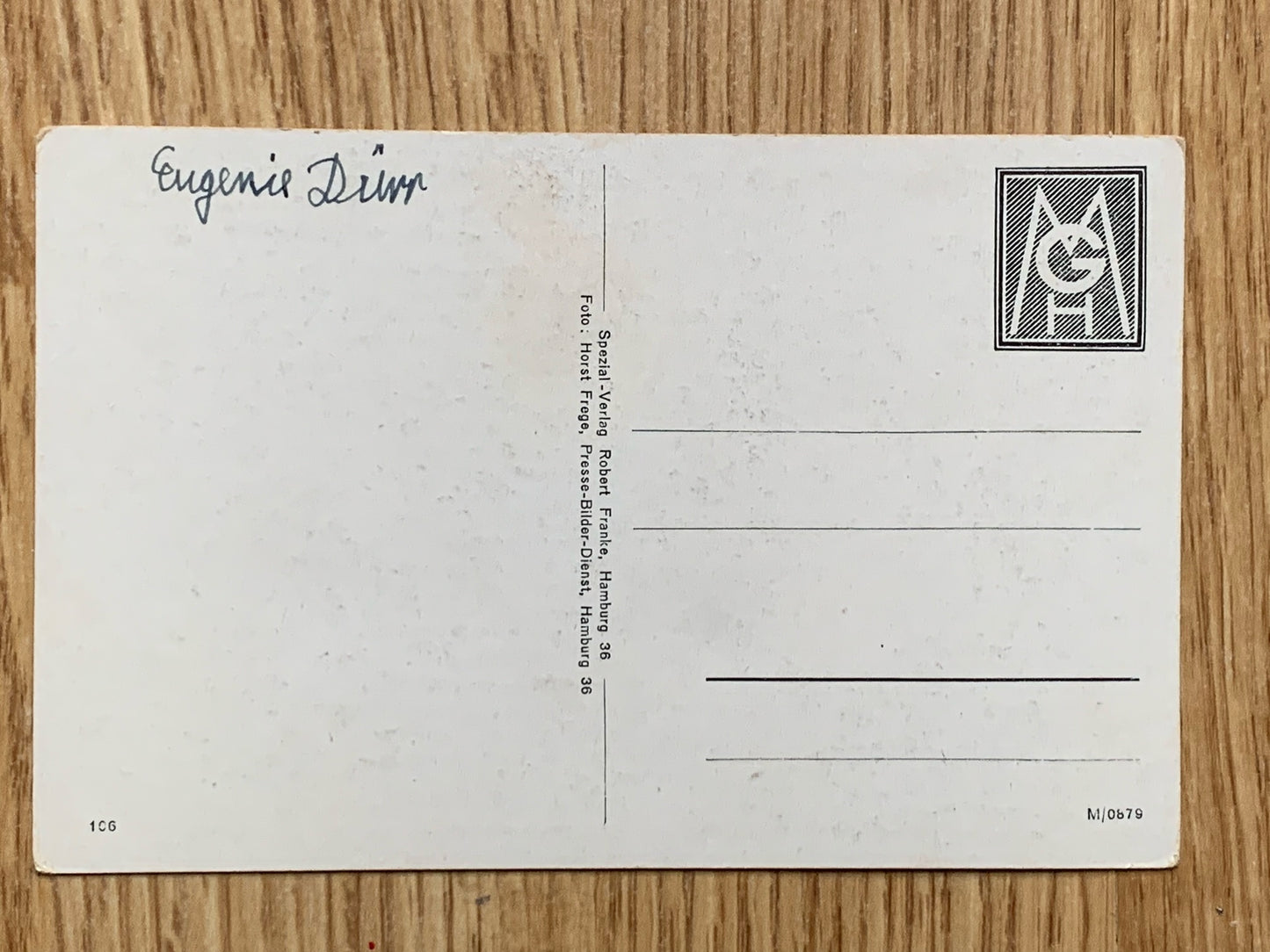 Wehrmacht “Ja, das Soldatenherz!” song postcard