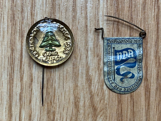 2 WHW / VDA 1933 tinnies