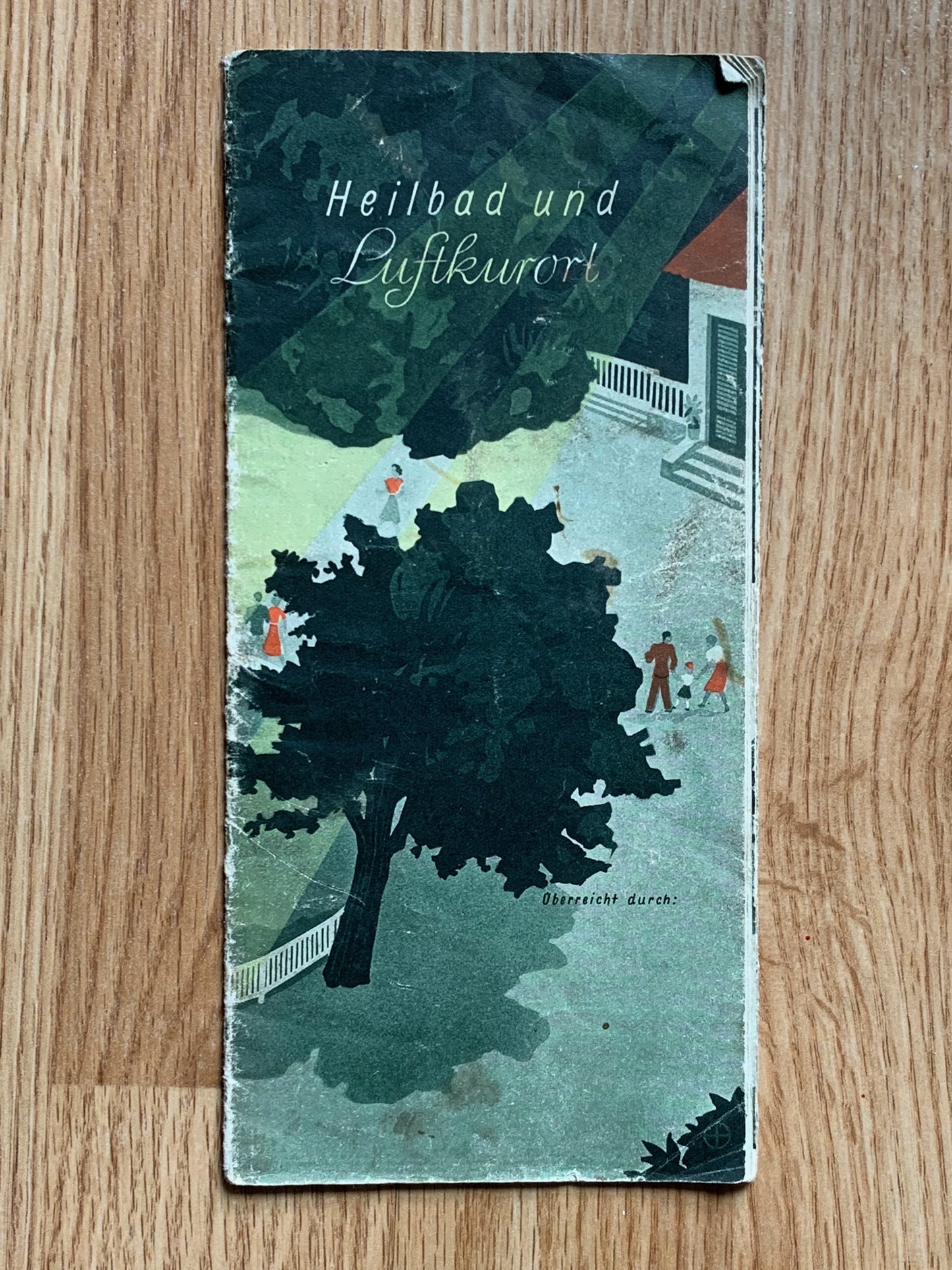 German 1939 tourism pamphlet - Bad Berka spa