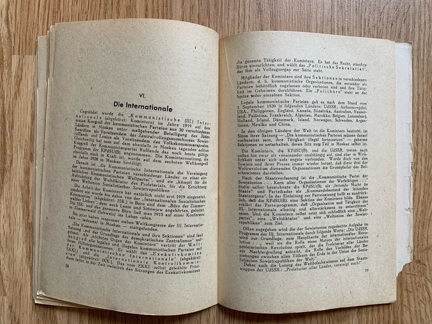 Wehrmacht OKW booklet - Die Sowjet Union 1943