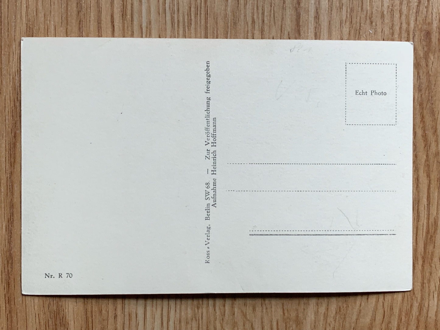 Luftwaffe photographic song lyrics postcard