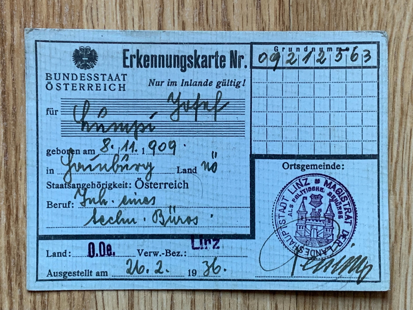 Hermann Göring Werke employee ID grouping