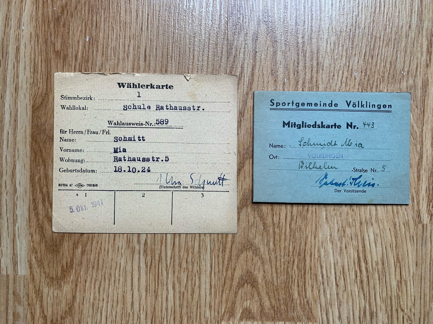 Arbeitsbuch and document grouping - same family