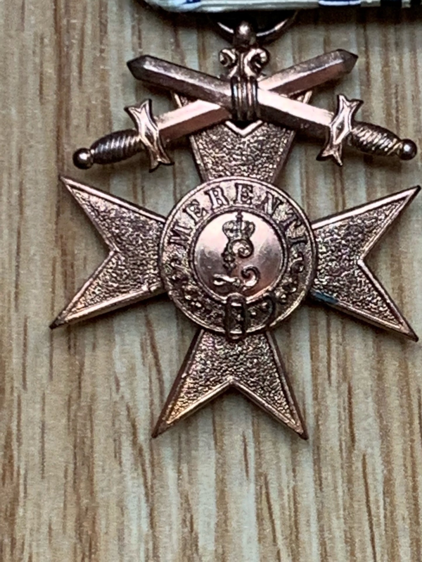 WW1 German Two-place ribbon bar, Iron Cross
