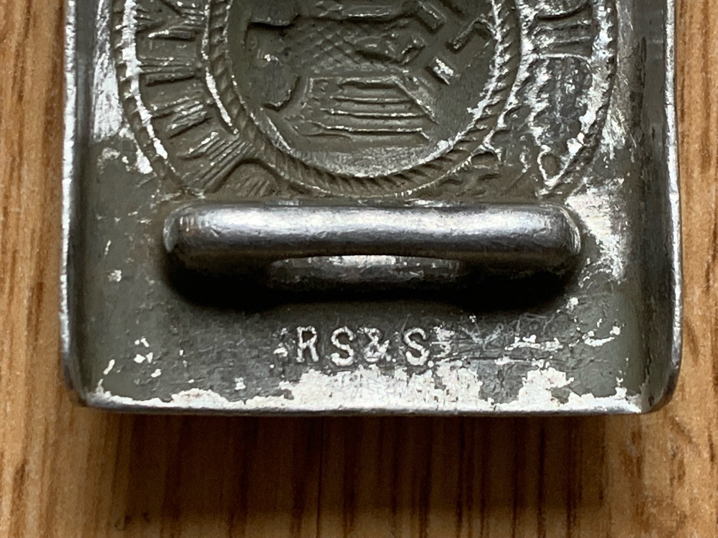 Heer belt buckle - maker marked