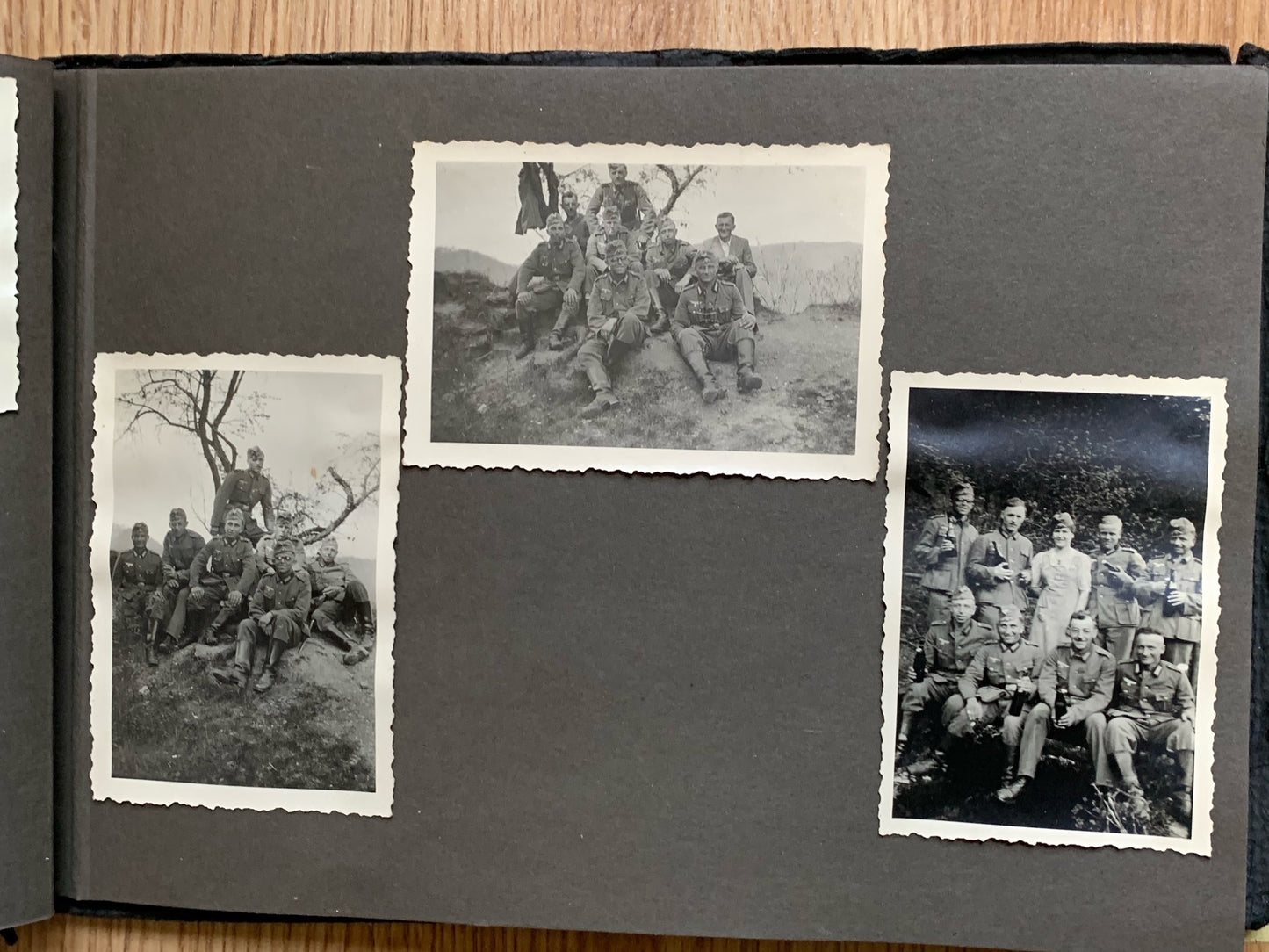 German WW2 photo album, Artillery / French 1940 campaign