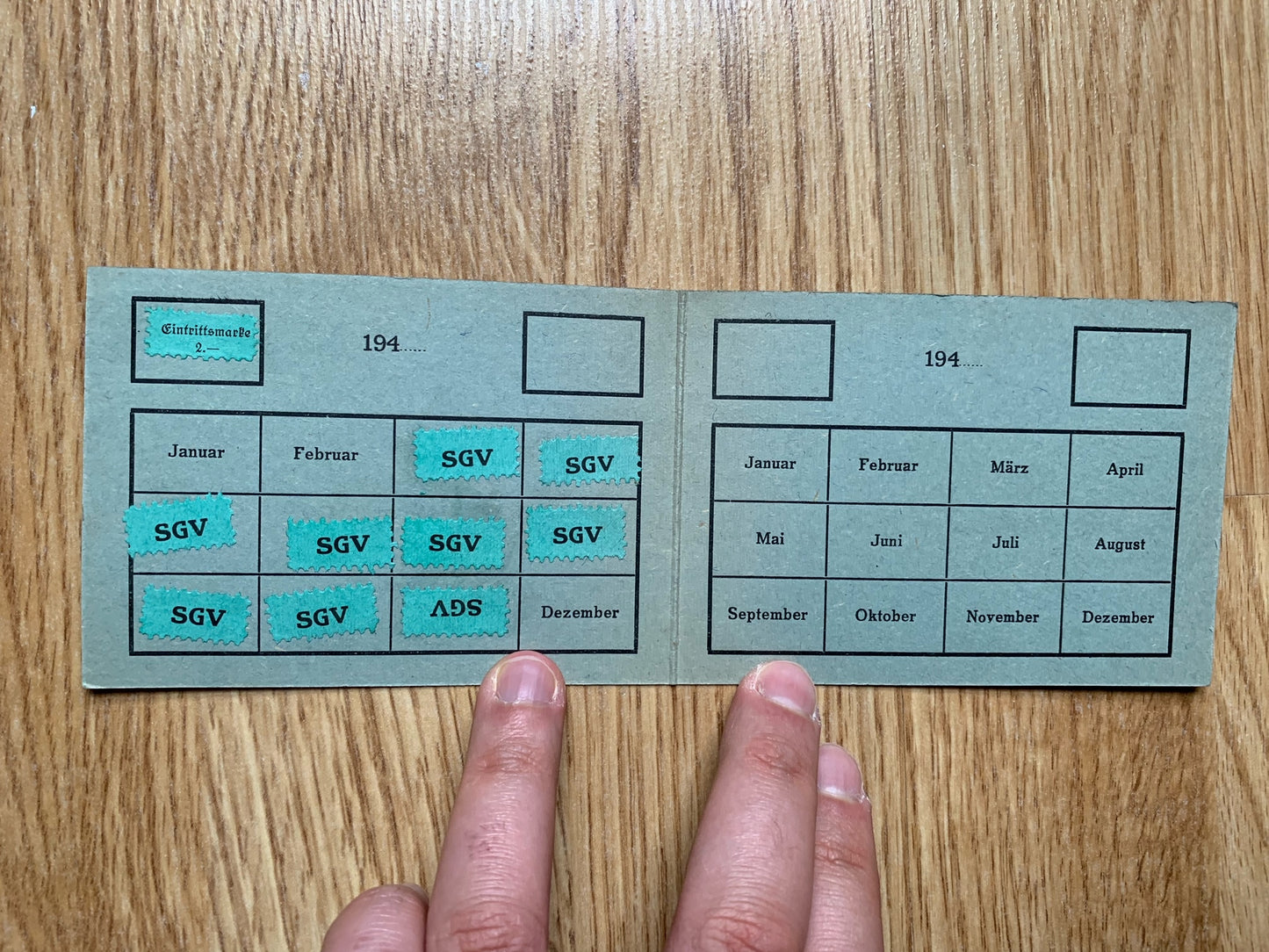 Arbeitsbuch and document grouping - same family