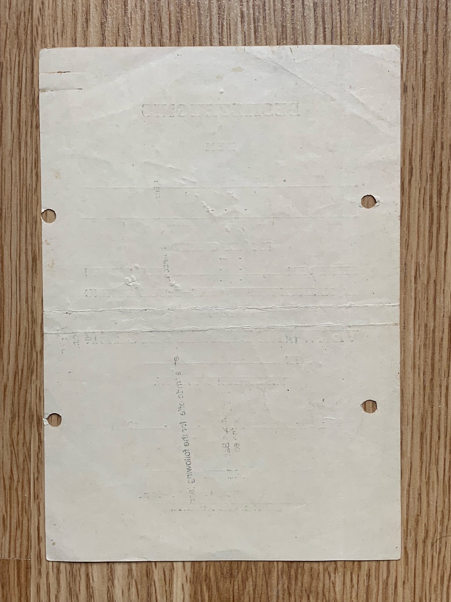 Silver Wound Badge award document