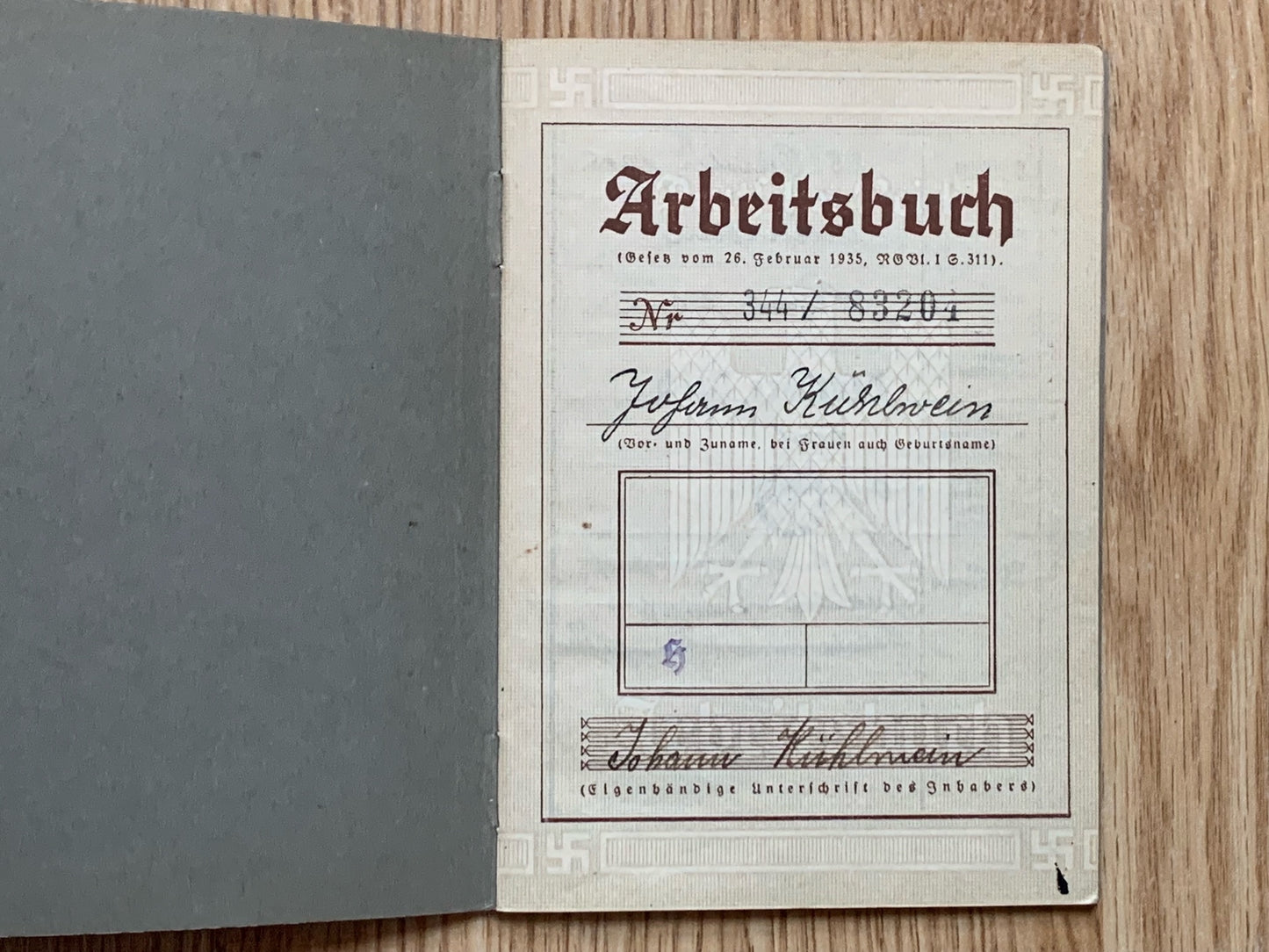 Arbeitsbuch - Metalworker, Wehrmacht and factories