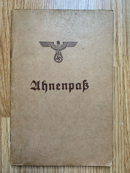 Ahnenpass / Ancestry pass - Ruhr area resident