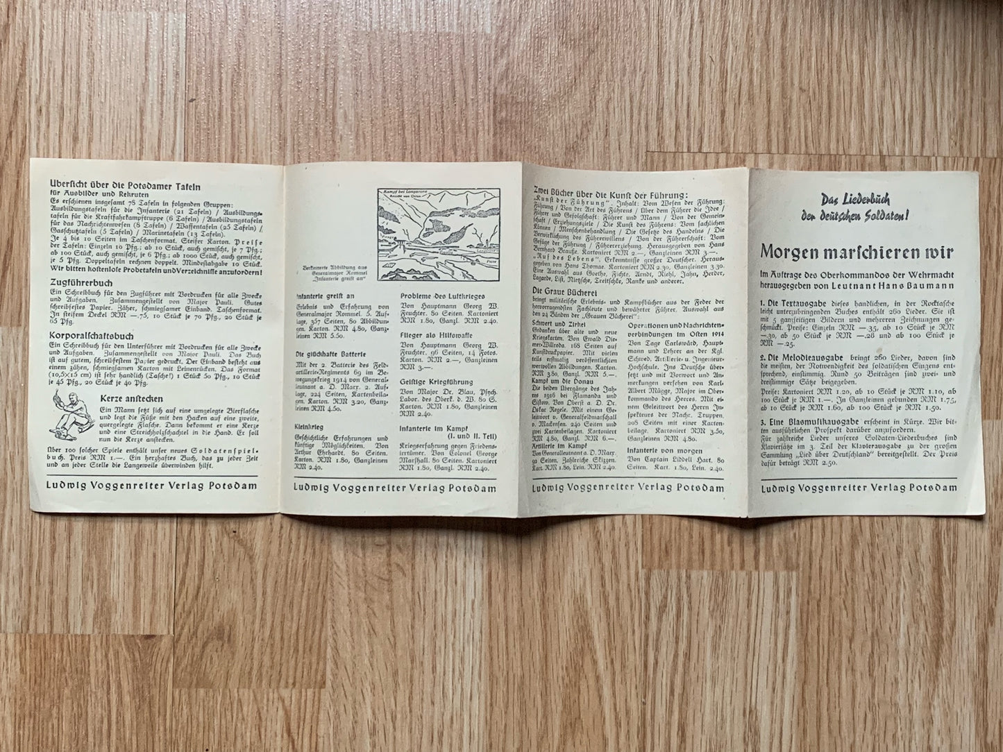WW2 German military book order form