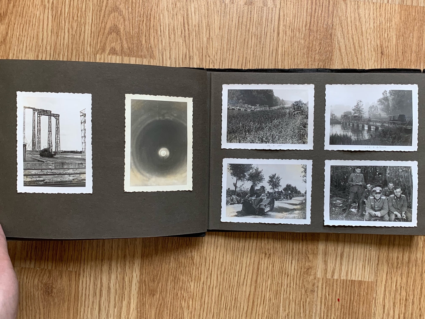 German WW2 photo album, Artillery / French 1940 campaign