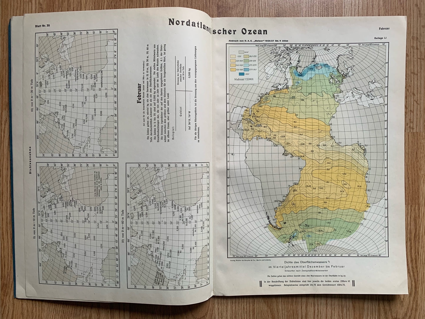 Kriegsmarine atlas of the Atlantic Ocean