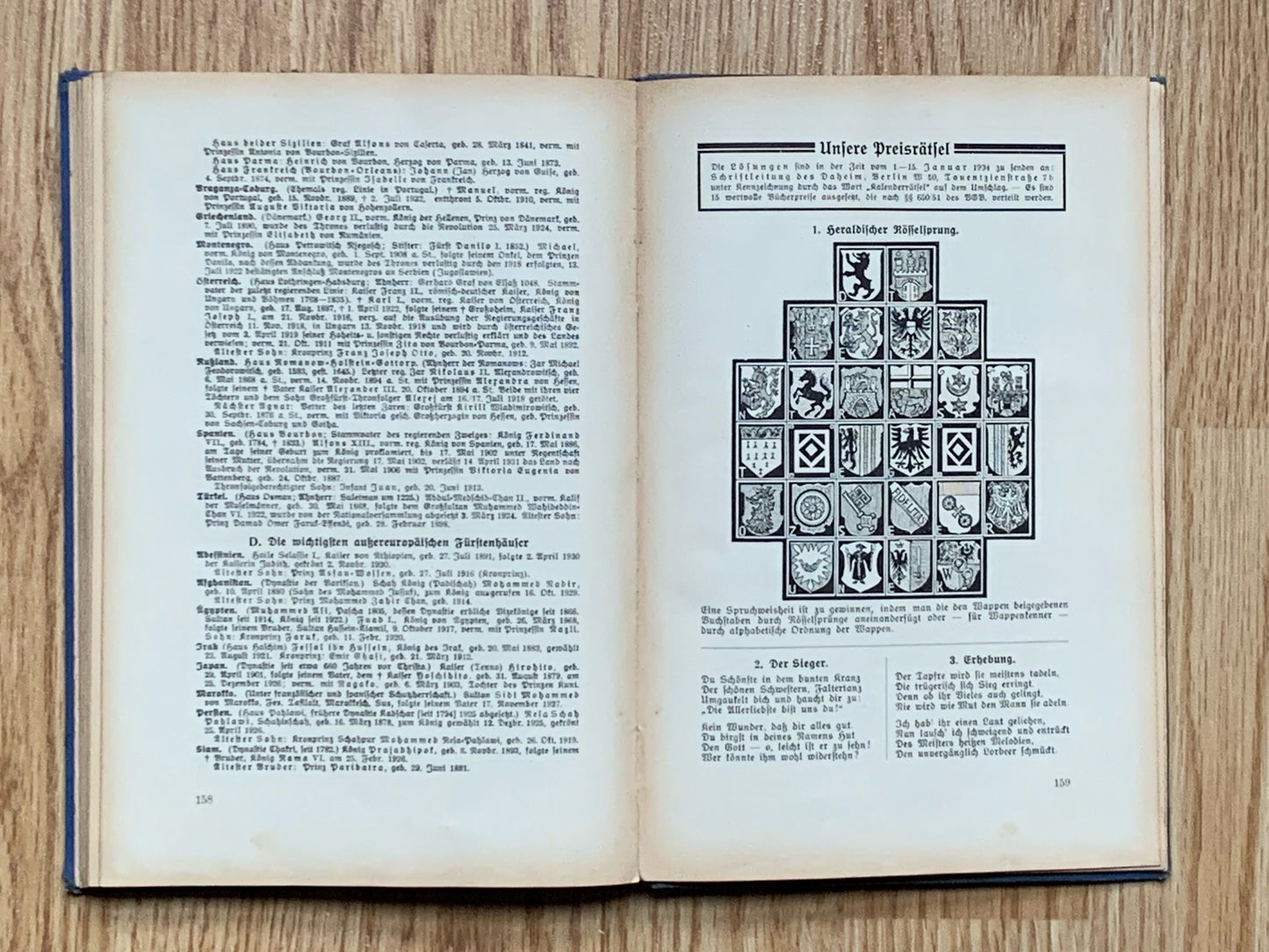 Daheim Kalender - 1935 edition